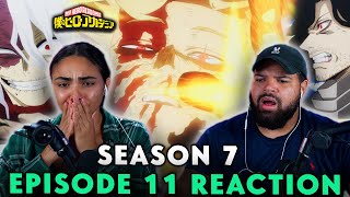 BAKUGO GAVE HIS ALL  My Hero Academia Season 7 Episode 11 Reaction [upl. by Ahsratal]