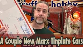 New Marx Tinplate Cars Unboxing Repair and Running [upl. by Analah949]