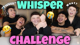 WHISPER CHALLENGE W LOUIE amp BLESIV😭🤣 [upl. by Rramel38]