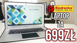 Laptop z BIEDRONKI za 699ZŁ Recenzja Kiano SlimNote 141 [upl. by Englebert580]