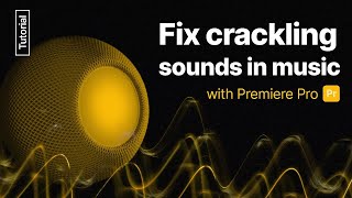 How to INSTANTLY Fix Crackling Audio  Premiere Pro Tutorials for Beginners 2021 [upl. by Yrakcaz]