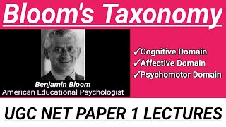 bloom taxonomy  bloom taxonomy in hindi  cognitive  affective and psychomotor domains [upl. by Nosirrag]