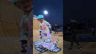 Skating the 2023 X Games California Vert Ramp skateboarding xgames [upl. by Rasla]