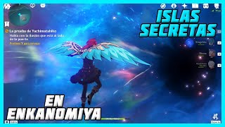 🏝️🌫️3 ISLAS SECRETAS EN ENKANOMIYA El secreto de Érebo🌫️🏝️ Genshin Impact [upl. by Hinman]