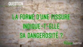 La forme dune fissure indiquetelle sa dangerosité [upl. by Ciaphus]