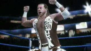 SvR2010 Shawn Michaels Wrestlemania 25 Caw [upl. by Zacarias]