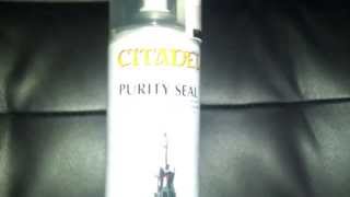 IMPurity Seal Spray Hobby Warning [upl. by Haakon]