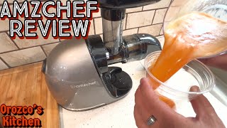 Amzchef Juicer Review  Amazon Best Juicer [upl. by Kcirdle]