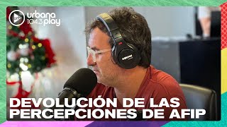 Cómo solicitar la devolución de las Percepciones de AFIP DeAcáEnMás [upl. by Enisaj781]