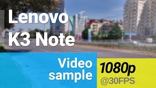 Lenovo K3 Note 1080p video sample [upl. by Bailar]