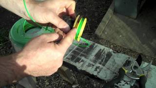 Jonsered Grass Trimmer Cord Replacement [upl. by Lamaj]