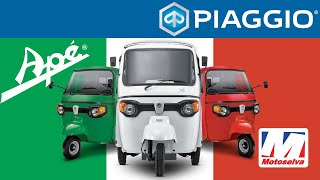 Piaggio Ape furgón Motocarro Motoselva [upl. by Truc714]