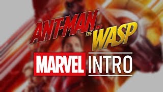 AntMan and the Wasp 2018 Marvel Studios Intro [upl. by Enieledam238]