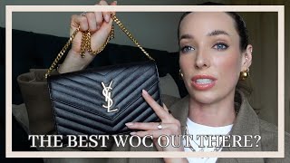 SAINT LAURENT ENVELOPE WALLET ON CHAIN 2 YEARS REVIEW  Ciara ODoherty  Luxury YSL handbag review [upl. by Eilrebmik6]