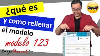 📑🖊 Modelo 123 retenciones de rendimientos de capital mobiliario  que es como rellenar [upl. by Itnahs337]