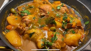 How to Make Puerto Rican Pollo en Fricasé Chicken Fricassee — Mari’s Cooking [upl. by Damita93]