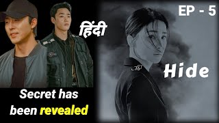 Episode 5  new thriller korean drama Explained in Hindi  Hide kdrama [upl. by Ytsrik]