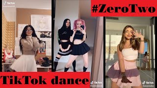 Zero Two dance compilation  Best TikTok trending content [upl. by Anehta267]