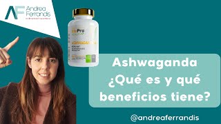 Aswaganda ¿Qué beneficios tiene ¿Cómo hay que suplementarse [upl. by Tatman]