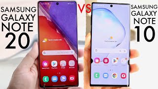 Samsung Galaxy Note 20 Vs Samsung Galaxy Note 10 In 2023 Comparison Review [upl. by Sprung]