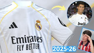 ¡EQUIPACIÓN ADIDAS del REAL MADRID 20252026 [upl. by Saturday]