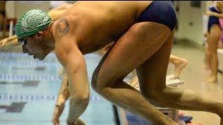 UConn Swim Team In Super Slow Motion [upl. by Ccasi]