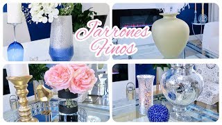 COMO HACER JARRONES ELEGANTES  4 DIY FLOREROS BONITOS  ZGALLERIE HACK diyjarrones [upl. by Kathryn]