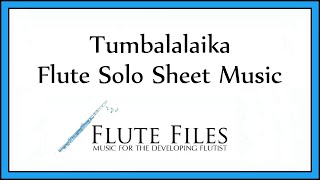 Tumbalalaika  Flute Solo [upl. by Karalee446]