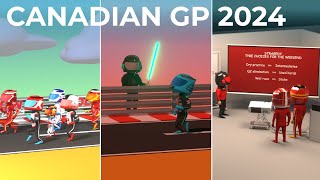 Canadian GP 2024  Highlights  Formula 1 Comedy [upl. by Anawed]