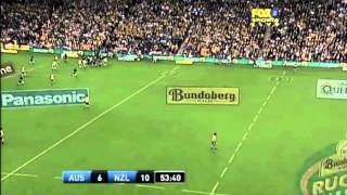 Richie McCaw Awesome Tackle amp Turnover vs Wallabies 2006 [upl. by Niatsirk662]