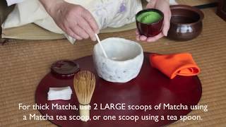 How to make Matcha Traditional Japanese Green Tea [upl. by Dorene527]