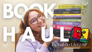 tudo que comprei na bienal do livro SP ✨ [upl. by Herzig]