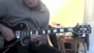 Dethklok  Thunderhorse on a Gibson Les Paul Custom Silverburst [upl. by Asila428]