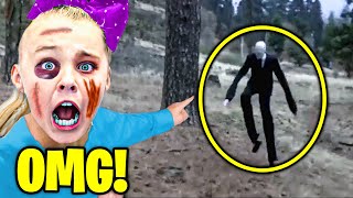 7 YouTubers Who Found SLENDERMAN in Real Life JoJo Siwa Aphmau amp MrBeast [upl. by Tabbie]