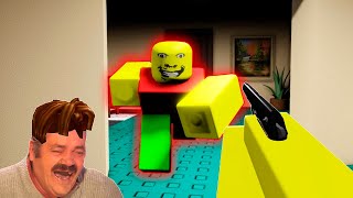 ROBLOX Weird Strict Dad Chapter 1 and 2 Funny Moments MEMES 1 [upl. by Eniwtna]