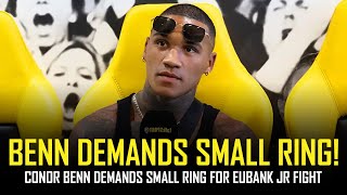 CONOR BENN DEMANDS SMALL RING FOR CHRIS EUBANK JR FIGHT [upl. by Leterg]