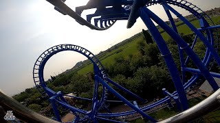 Movieland Park  Diabolik  Onride Vekoma  Invertigo [upl. by Aicirtel777]