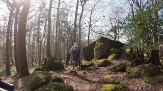 Forest of Dean EMTB ebike Group Ride at Staunton on dry trails [upl. by Landre]