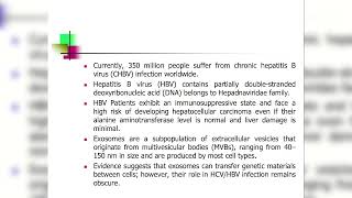 Exosomes HCV [upl. by Haidabez161]