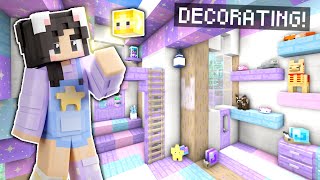 💜Decorating My House Minecraft StarQuest Ep14 [upl. by Arabele]