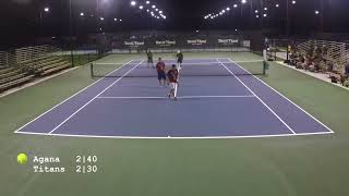 40 div  Agana Lights vs Nissan Titans 10032023  Guam tennis [upl. by Arodoeht36]