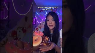 I accidentally bought FAKE DONUTS 🍩 asmr shorts [upl. by Anjanette]