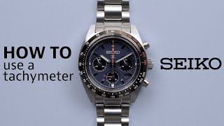 How to use a tachymeter [upl. by Nemra]