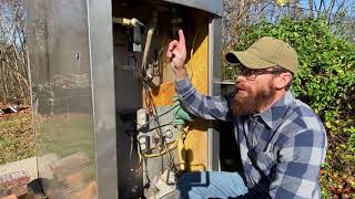 How an Outdoor Wood Boiler Works  Fall Boiler Maintenance [upl. by Pricilla949]