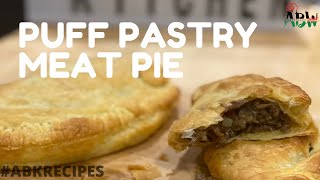 Puff Pastry Meat Pie  NationalPieWeek [upl. by Adamok78]