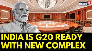 Bharat Mandapam IECC Complex In Pragati Maidan To Host G20 Summit 2023 India  PM Modi  News18 [upl. by Claudy711]