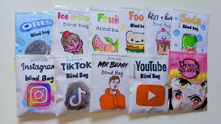 🫧Paper diy 🫧 Paper Blind bags compilation  blind bags compilation  paper diy blind bags [upl. by Lezned421]