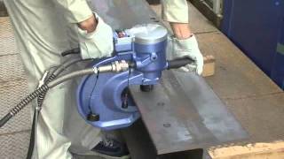 NITTOKOHKI  PORTABLE HYDRAULIC PUNCHER  MAHENDRA TOOLS [upl. by Eittam]