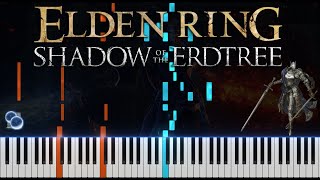 ELDEN RING  Rellana Twin Moon Knight on Piano [upl. by Ainel]