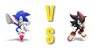 SSF2 Sonic vs Shadow [upl. by Anitsej838]